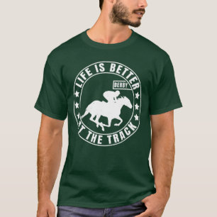 Camiseta Carreras de caballos Carrera de caballos Derby Reg