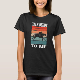 Camiseta Carreras De Caballos De Caballo De Conversación De