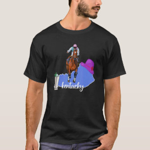 Camiseta Carreras de caballos de Kentucky Derby Fiesta