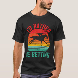 Camiseta Carreras de caballos divertida Derby Race Dueño Lo