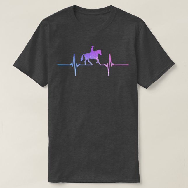 Camiseta carreras de caballos divertidos cita el ritmo de c (Diseño del anverso)
