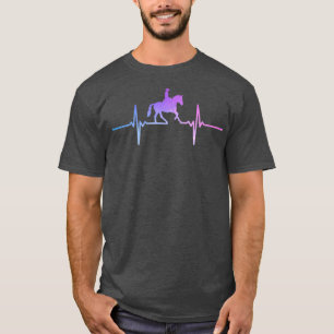 Camiseta carreras de caballos divertidos cita el ritmo de c