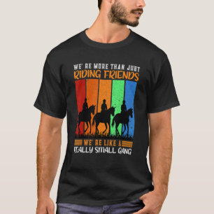 Camiseta Carreras de caballos somos más que simples amigos 