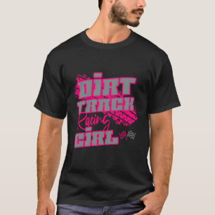 Camiseta Carreras de coche de Carreras de pista sucia Chica