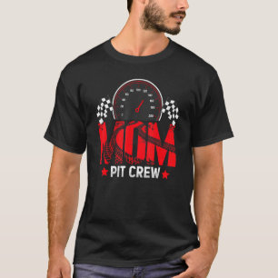 Camiseta Carreras de coches de carreras de cristales de mam