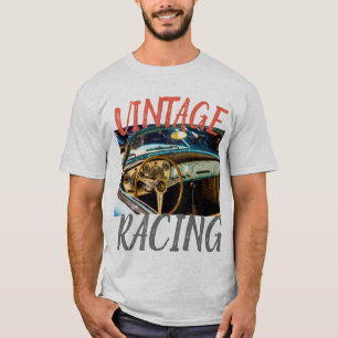 Camiseta Carreras de coches de época #8