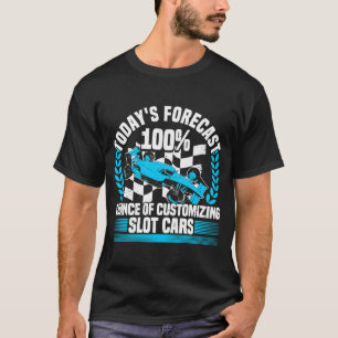 Camiseta Carreras de Coches de Ranura Pronóstico de Hoy Coc