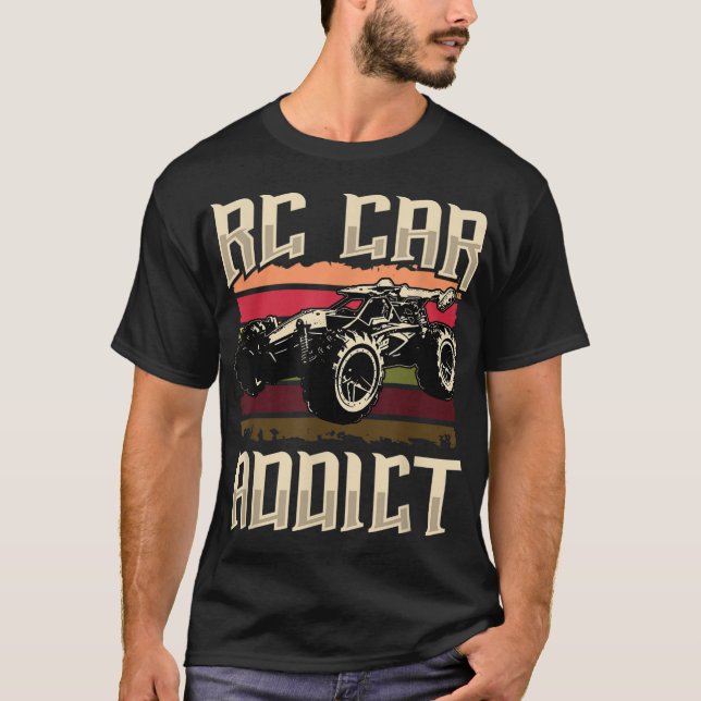 Camiseta Carreras de coches Rc Controlado Radio Coche Vinta (Anverso)