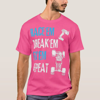Camiseta CARRERAS de control remoto del coche RC