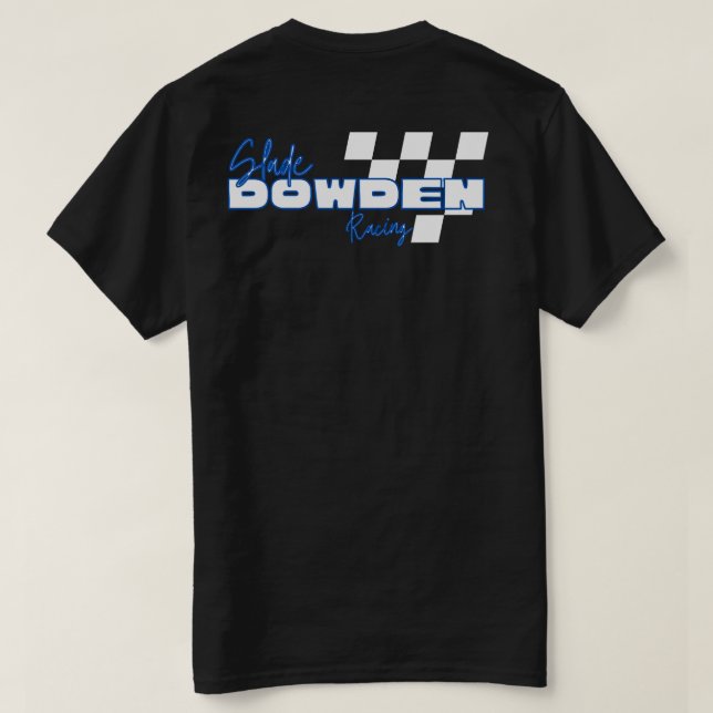Camiseta Carreras de Dowden (Reverso del diseño)