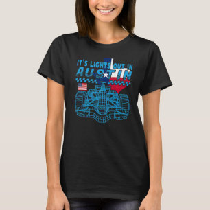 Camiseta Carreras de Fórmula Circuito de Austin en Texas