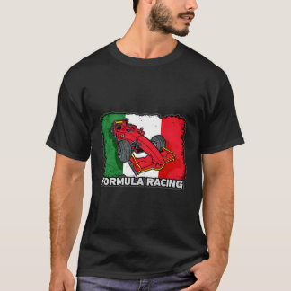 Camiseta Carreras de fórmula de italiano
