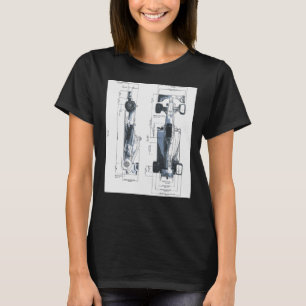 Camiseta Carreras de Fórmula Ingeniería Mecánica de Diseño