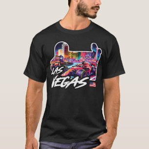 Camiseta Carreras de Fórmulas Las Vegas Circuito de Autos A