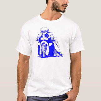 Camiseta Carreras de fricción de la motocicleta