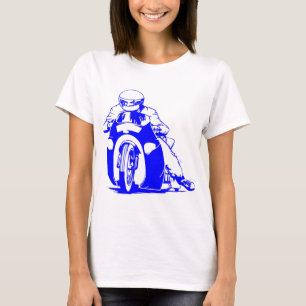 Camiseta Carreras de fricción de la motocicleta