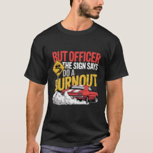 Camiseta Carreras de Funny Car Burnout Drag Racing Muscle C