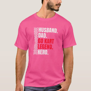 Camiseta Carreras De Karting Para Tu Marido Piloto De Kart