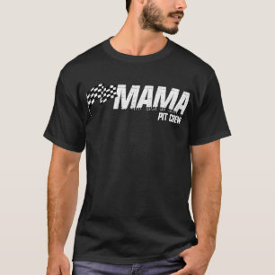 Camiseta Carreras de la familia de cumpleaños de Pit Crew M