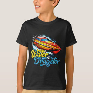 Camiseta Carreras de lanchas rápidas para hombres, lanchas