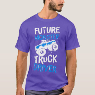 Camiseta Carreras de licencia para conducir camiones Monste