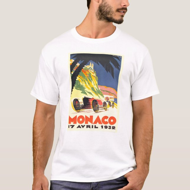 Camiseta Carreras de Mónaco (Anverso)