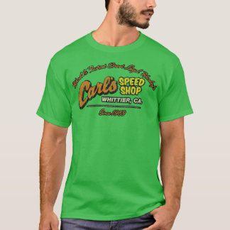 Camiseta Carreras de motocicleta Carls Speed Shop Whittier