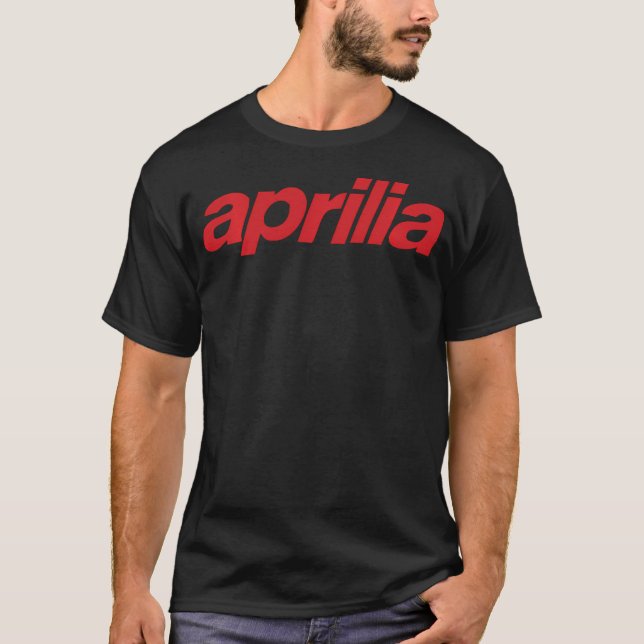 Camiseta Carreras de motocicletas Aprilia Performance (Anverso)