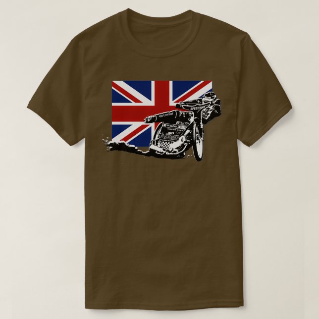 Camiseta CARRERAS de motocicletas de circuito de carreras d (Diseño del anverso)