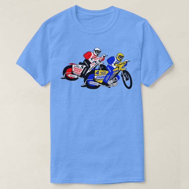 Camiseta Carreras de motocicletas de SpeedwayTShirt  (Diseño del anverso)