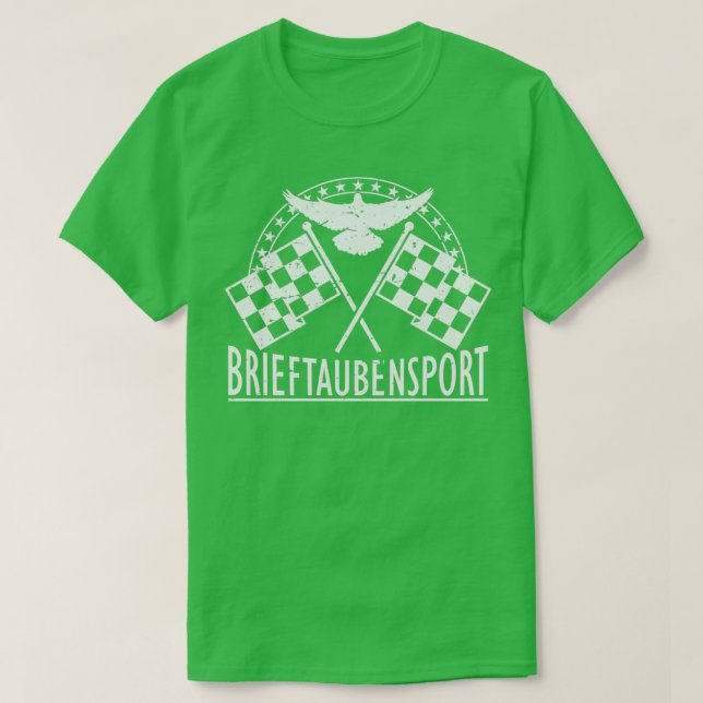 Camiseta Carreras de paloma 34 (Diseño del anverso)