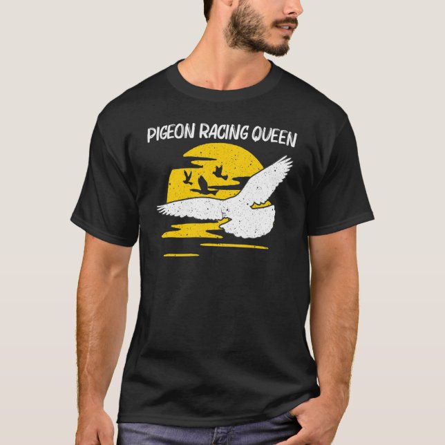 Camiseta Carreras De Paloma De Guay Para Mujeres Mami Homic (Anverso)