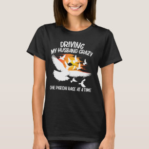 Camiseta Carreras De Paloma Para Mujeres Abuelas Que Acogen