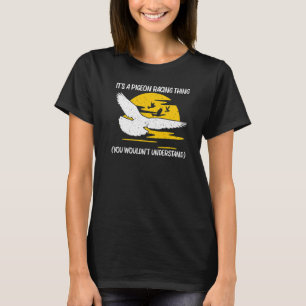 Camiseta Carreras De Paloma Porcina Guay Para Hombres Hombr