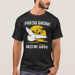 Camiseta Carreras De Paloma Porcina Guay Para Hombres Hombr