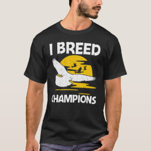 Camiseta Carreras De Paloma Porcina Guay Para Hombres Hombr