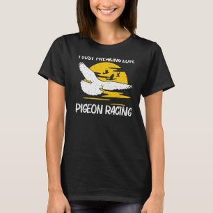 Camiseta Carreras De Paloma Porcina Guay Para Hombres Hombr