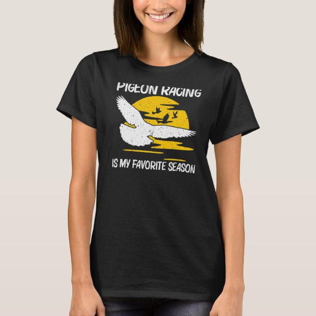 Camiseta Carreras De Paloma Porcina Guay Para Hombres Hombr (Anverso)