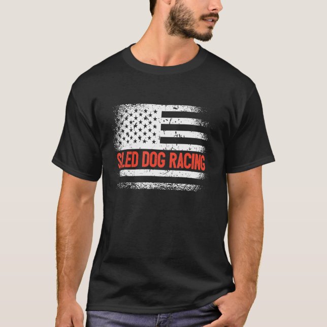 Camiseta Carreras de perros sin logo (Anverso)