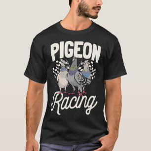 Camiseta Carreras de pichón Breeder de observación de aves