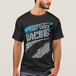 Camiseta Carreras de pista de suciedad Carreras de huella d