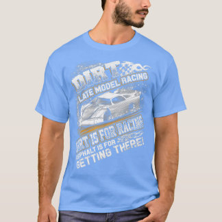 Camiseta Carreras de pista de suciedad modificada de modelo