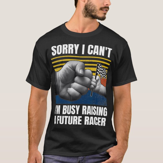 Camiseta Carreras De Pista Sucia De Los Hombres Lo Siento N (Anverso)