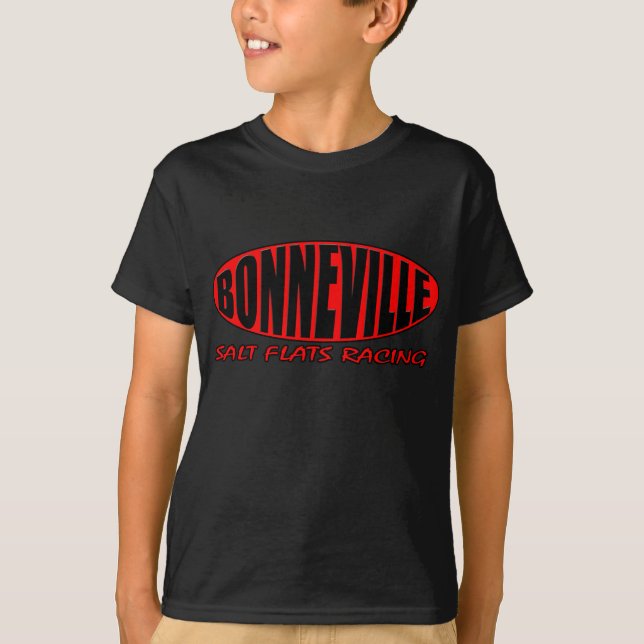 Camiseta Carreras de planos de la sal Bonneville (Anverso)