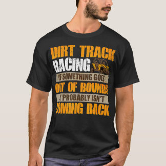 Camiseta Carreras de rack Racecar Carreras Stockcar Dirt