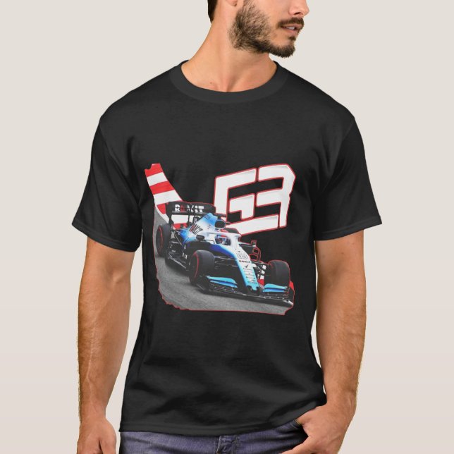 Camiseta Carreras de ROKiT Williams, George Russell, (Anverso)