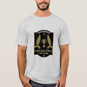 Camiseta Carreras de velero hidroala catamarán