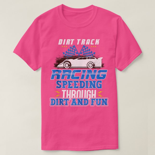 Camiseta Carreras de vía sucia Carrera de fans de Carreras  (Diseño del anverso)