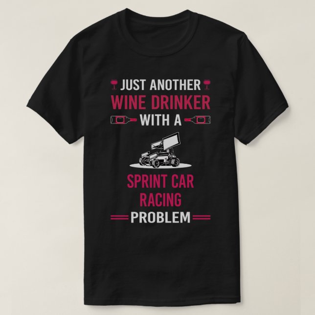 Camiseta Carreras de Wine Drinker Sprint (Diseño del anverso)