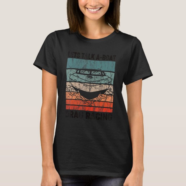 Camiseta Carreras del barco de arrastre Speedboat Race Race (Anverso)